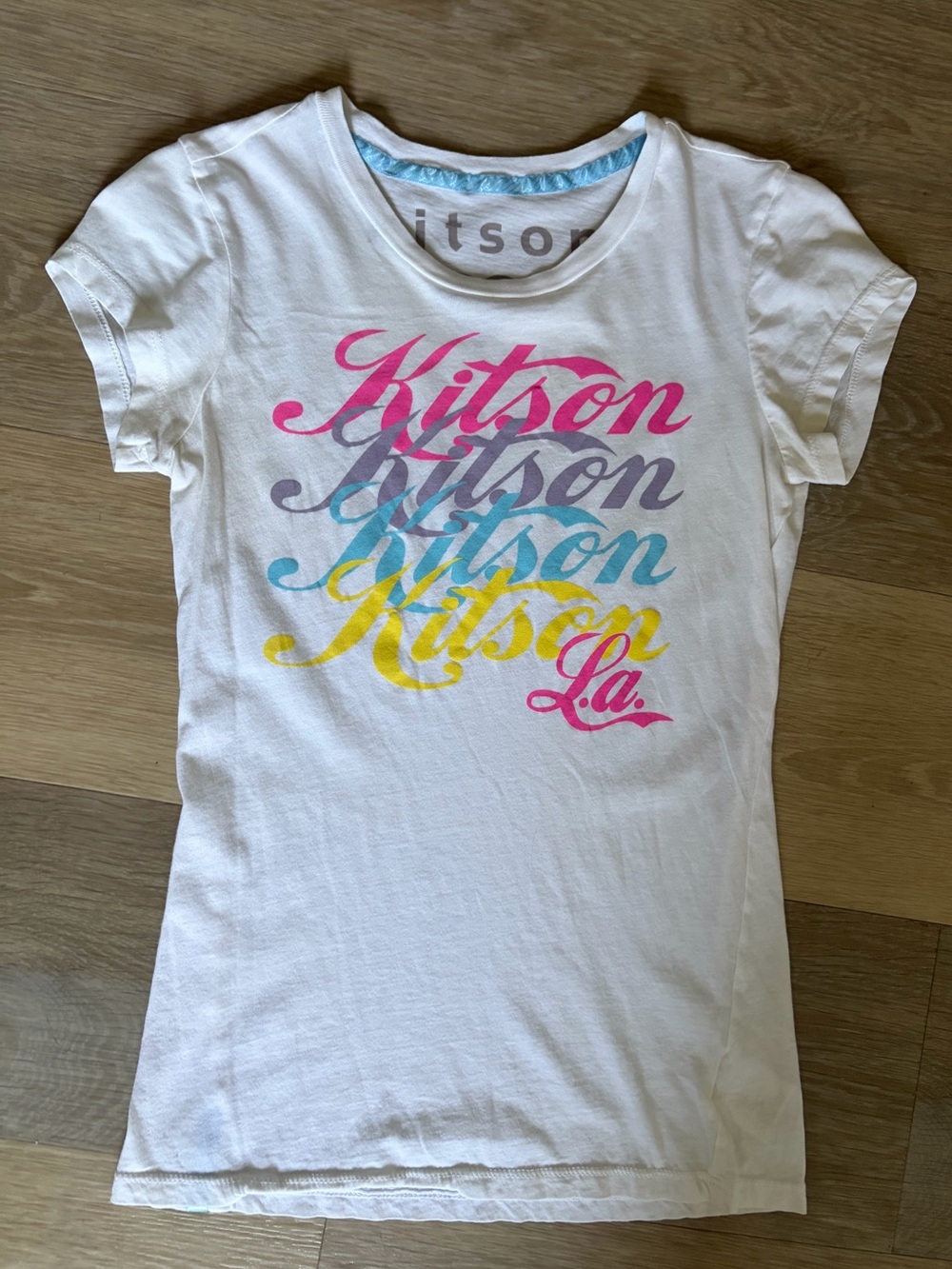 Kitson LA Multicolor Graphic Tee Size XS